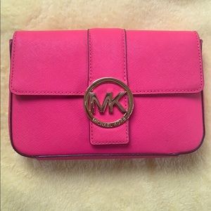 Micheal Koranna Hot Pink Cossbody